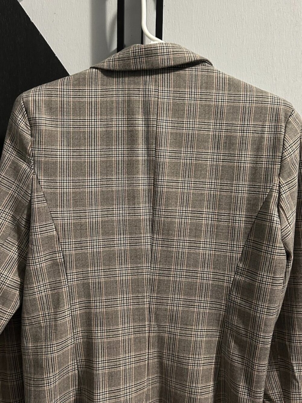 Rachel Zoe Plaid Double Breasted OPEN FRONT Blazer Office Academia Women's S - Picture 9 of 12